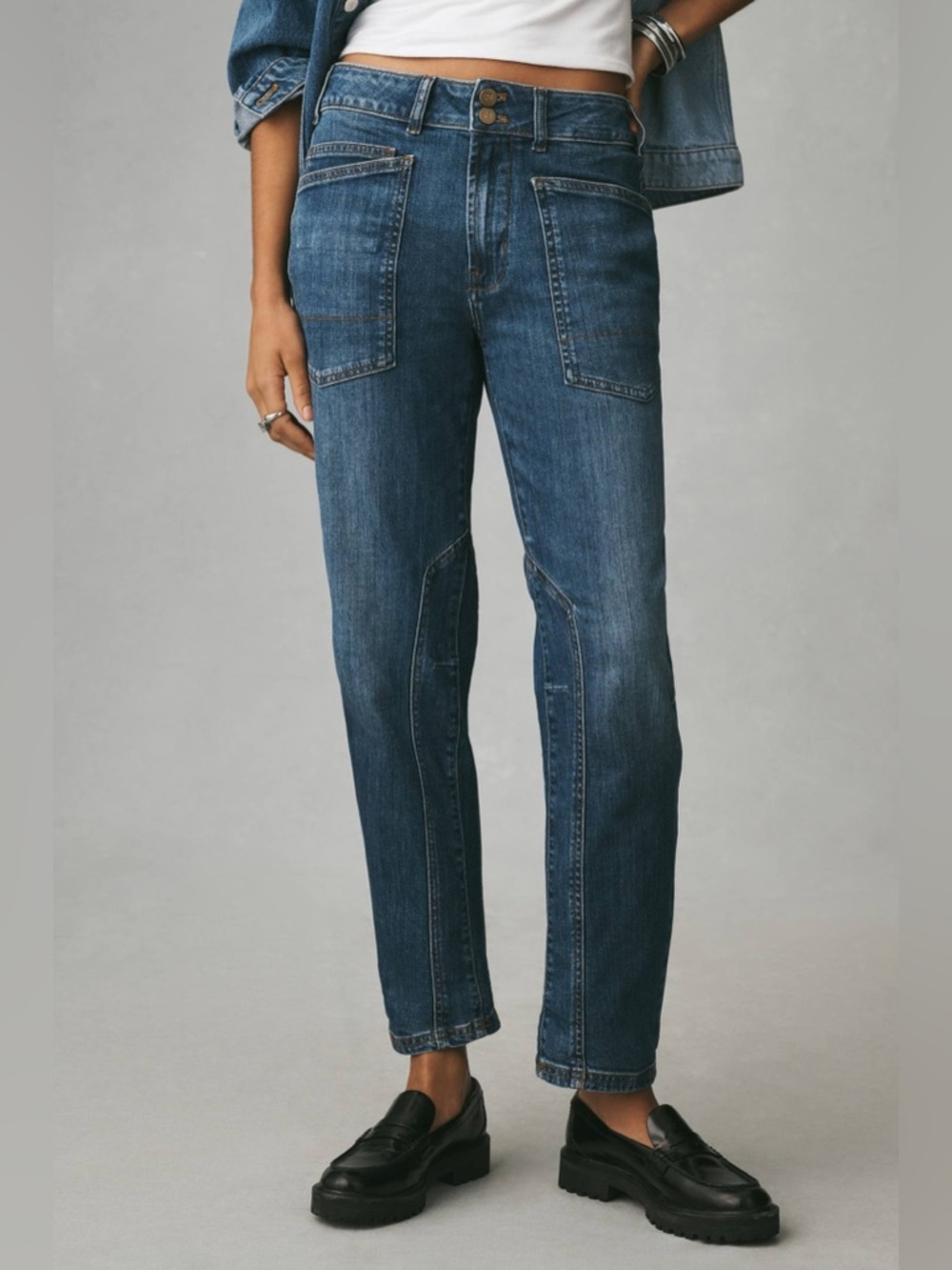 PILCRO Anthropologie The Wanderer Mid-Rise Relaxed Jeans